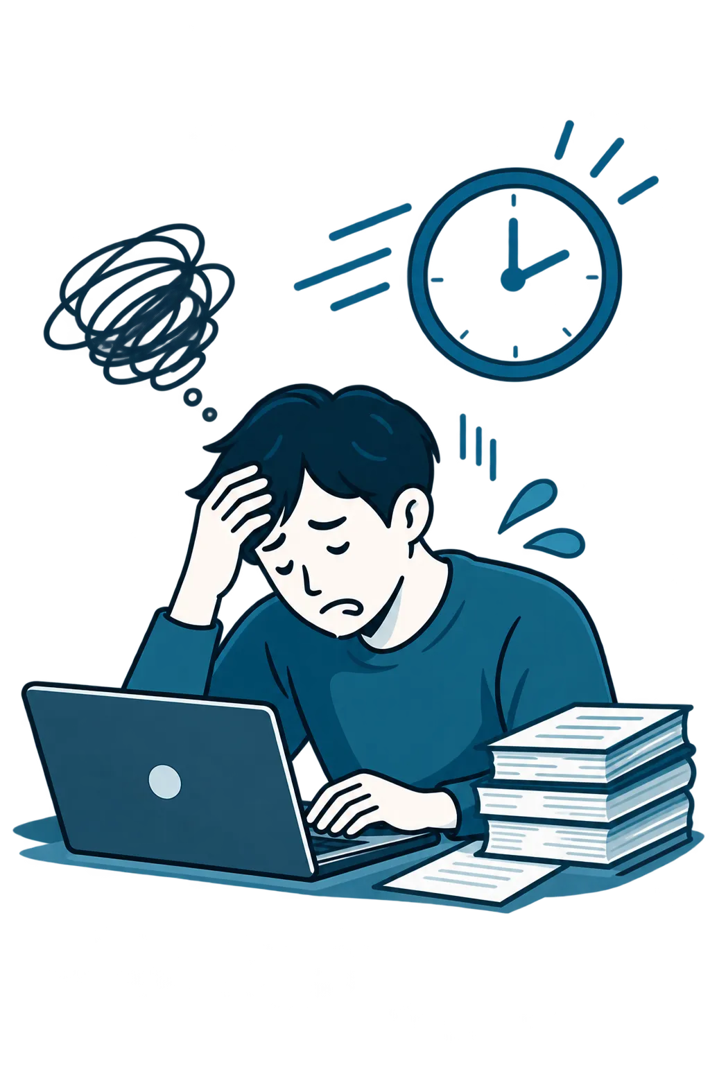 時間に追われながらコードを書く受講生